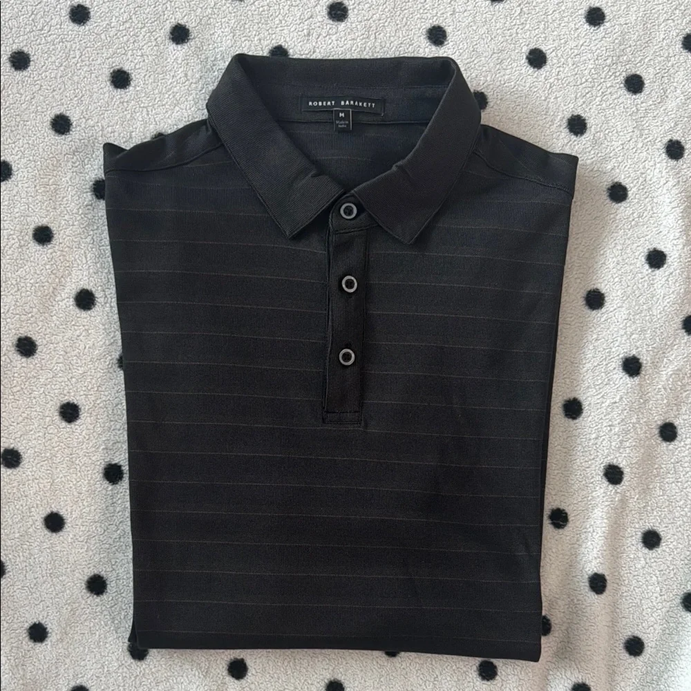 Robert Barakett Black Polo Shirt for Men - Picture 1 of 1